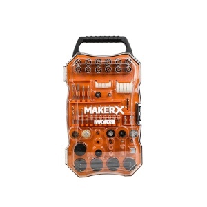 Set accesorii pentru unelte rotative WORX Maker X WA7208, 200 piese