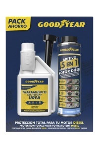 Set Aditive Diesel Goodyear, 250 ml Antikristalizant si 300 ml 5-in-1 Curatator - Img 6