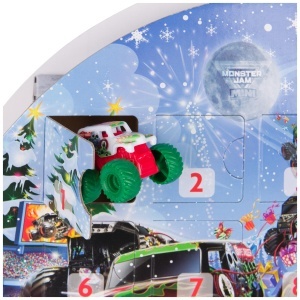 Set Advent Calendar Mini Monster Trucks 187 - 16 Masini si 9 Accesorii - Img 9