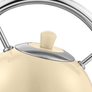 Set Aparat de Preparat Cafea Swan Retro, 1,8L, 3000W, Crem - Img 9
