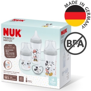 Set biberoane NUK Perfect Match Disney Mickey Mouse BPA-free Anti-Colic 4 piese - Img 6