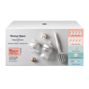Set biberoane si suzete Tommee Tippee Natural Start 11 piese anti-colici BPA-free - Img 2