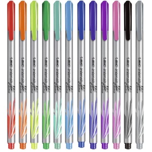 Set BIC Intensity 44 - 12 Markere cu Doua Varfuri, 16 Fineliner Fine, 4 Fineliner cu Schimbare de Culoare - Img 3