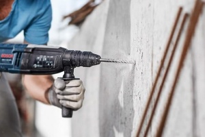 Set Bosch SDS-Plus 11 piese pentru beton si zidarie cu accesorii in aluminiu - Img 4