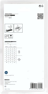Set burghie Bosch PRO Metal HSS-G Impact 8 piese pentru metale si plastic Sechskantschaft - Img 3