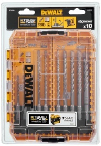 Set burghie SDS-Plus Dewalt Extreme 2 DT70753 10 piese rezistenta sporita pentru beton si zidarie
