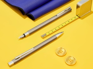 Set Cadou Faber-Castell Neo Slim din Otel Inoxidabil, Stil Minimalist, 30 ml Cerneala - Img 5