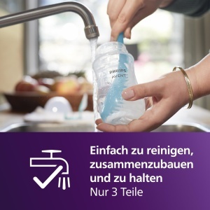 Set cadou Philips AVENT Natural Response pentru bebelusi 4 biberoane Natural Response 260 ml cu tetine T3 de la 1 luna SCY90361 - Img 7