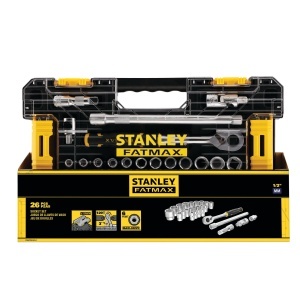 Set chei cu tuburi Stanley Fatmax 26 piese, compatibil cu sistem Pro-Stack, cutie transparenta - Img 3