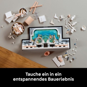 Set Constructie LEGO Architecture Trevi-Brunnen 21062, 1880 piese, model detaliat - Img 3
