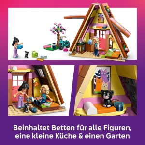 Set Constructie LEGO Friends Glampinghutte 42682 pentru Copii, 295 Piese - Img 5