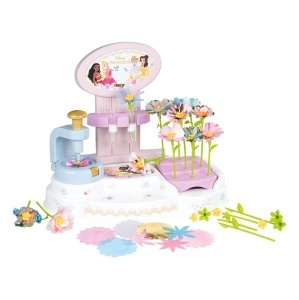Set Creativ de Flori Smoby Disney Princess - 88 Accesorii, pentru Copii de la 3 Ani