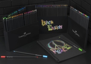 Set Creioane Colorate Faber-Castell Black Edition 100 culori, Ergonomice, Bruchprotected - Img 4