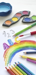 Set Creion Colorat Faber-Castell Colour Grip, 24 Culori, Ergonomic, Bruchsicher - Img 4