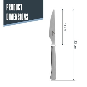 Set cutite inox Lacor 38242 6 piese lama neteda maner ergonomic 22 cm - Img 2