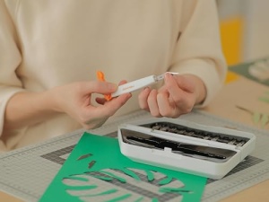 Set Cutter Precision Fiskars 1024384 13 piese AlbPortocaliu Lame din otel inoxidabil - Img 14