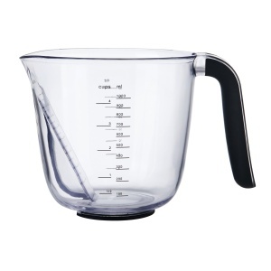Set de 3 cani de masurare KitchenAid, negru, capacitate 1000 ml, design inclinat - Img 3