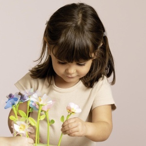 Set de accesorii pentru creatie Smoby Crea Flower Market - 79 piese, pentru copii de la 3 ani - Img 6