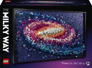 Set de Arta LEGO - Galaxia Calea Lactee 31212, 3091 Piese, 3D