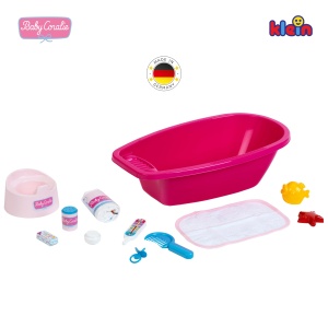 Set de Baie pentru Papusi Theo Klein Baby Coralie cu Accesorii - Img 7