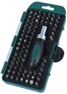 Set de biti Bruder Mannesmann M29894 79 piese maner ergonomic garantie 10 ani - Img 2