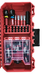 Set de biti Milwaukee SHOCKWAVE 75 piese, rezistent la impact, pentru surubelnite - Img 2