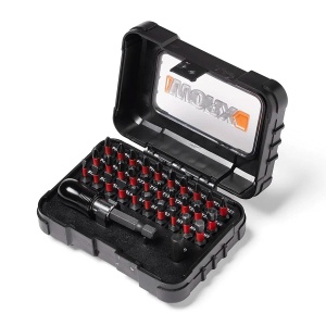 Set de biti pentru suruburi WORX WA1165, 32 piese, din otel durabil, cu cutie de depozitare - Img 3
