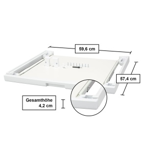 Set de Conectare Siemens WZ20400 pentru Masini de Spalat si Uscatoare, Montaj Simplu - Img 3