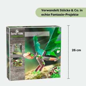 Set de Constructie HABA Terra Kids - Set Creativ cu Elemente din Lemn si Cortice - Img 8
