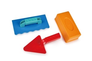 Set de Constructie Hape Maurermeister - Jucarie Robusta pentru Copii, 18 luni