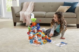 Set de Constructie Interactiv VTech Marble Rush S100 cu 62 Piese si 5 MarBalls - Img 5