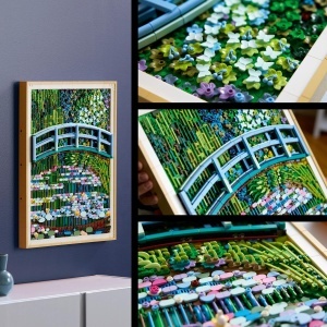 Set de Constructie LEGO Art Claude Monet - Briza de pe Seerosentei - 3179 piese - Img 2