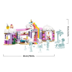 Set de constructie LEGO Friends Einhorn-Traumcafe 42684, 475 piese, tematica unicorn - Img 8