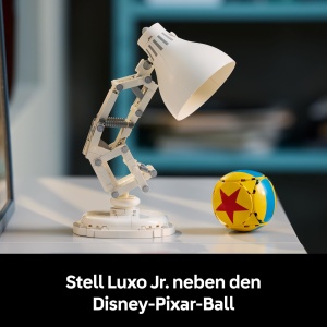 Set de Constructie LEGO Ideas Disney Pixar Luxo Jr. 21357, 613 piese, decorativ - Img 6
