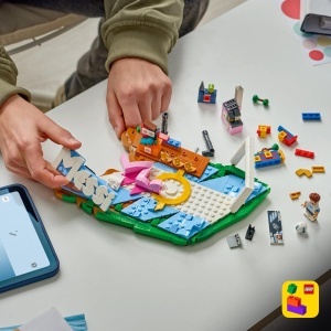 Set de Constructie LEGO Lionel Messi - Model 3D cu Minifigur, 500 Piese - Img 5