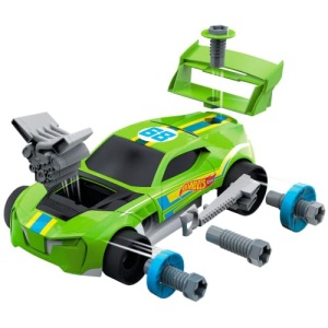 Set de Constructie Masina de Curse Hot Wheels cu 29 Piese, Personalizabil - Img 3