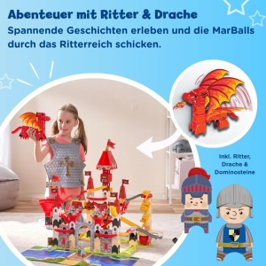 Set de Constructie VTech Marble Rush Adventure Castle, 171 Piese - Img 3