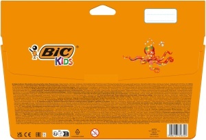 Set de Creioane cu Cerneala BIC Kids Kid Couleur, 24 Culori, Inclusiv Neon - Img 2