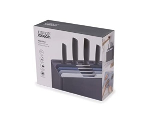 Set de cutite si tocatoare Joseph Joseph Folio Plus Graphit 8 piese depozitare compacta - Img 3