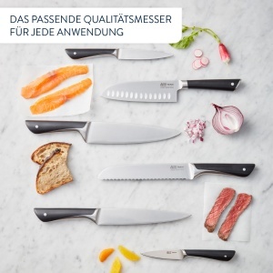 Set de cutite Tefal Jamie Oliver K267S355 3 piese inox german negru - Img 6