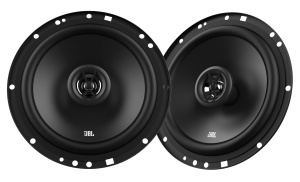 Set de difuzoare auto JBL Stage1 61F cu 2 cai de la Harman Kardon - Cutii auto de 200 W 40 Watt RMS - 2 bucati Carina HiFi JBL Box mare 16,5 cm | 165 mm | 6.5 inci, Negru - Img 1