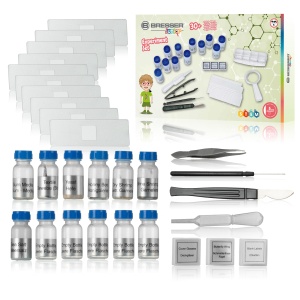 Set de experimente Bresser Junior pentru inceperea microscopiei, 10 piese