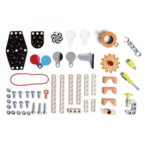 Set de experimente Hape Junior Inventor Optisches Labor 8 experimente educativ - Img 2