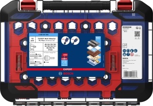 Set de feronerie Bosch EXPERT Multi Material PC Plus, 14 piese, pentru lemn si metal, 20-76 mm - Img 3