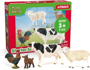 Set de Figurine Ferma Schleich 42729 4 Piese pentru copii de la 3 ani