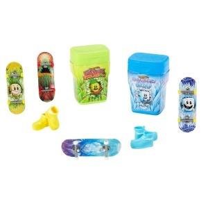 Set de Fingerboarduri Hot Wheels Skate Flavor - 2 unitati, design atractiv, pentru copii 5