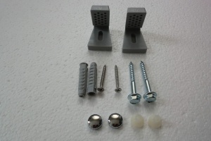 Set de fixare WC Fischer WB 5N, 18652 - pentru montaj usor, otel inoxidabil - Img 2