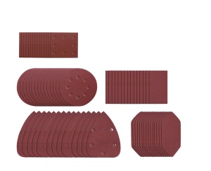 Set de foi de slefuire WORX WA2028 pentru slefuitor WX820, 75 bucati, sistem de prindere tip velcro