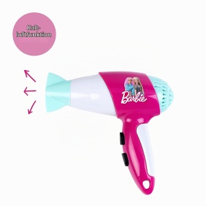 Set de Frisare pentru Copii Theo Klein 5790 cu Uscator de Par si Accesorii Barbie - Img 5