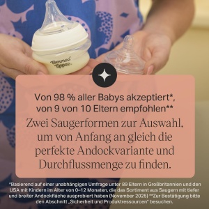 Set de inceput Tommee Tippee Natural Start cu sticla de 60 ml si 2 suzete - Img 7
